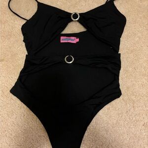 Amethyst Cut Out Bodysuit